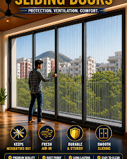 Sliding Mesh Doors