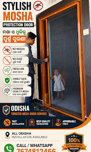 Mosquito Protection Door